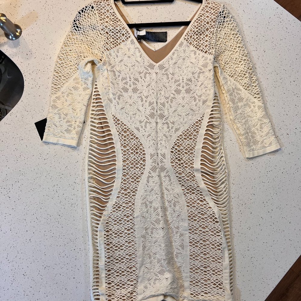 RARE Bebe Bodycon Super stretch dress